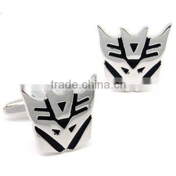 dongguan antique fashion jewelry stainless steel ironman cufflinks