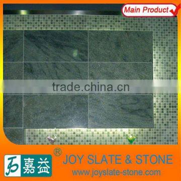 Decorative polished green quartz glow stone