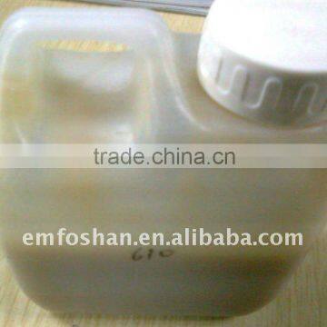 Textile printing of emulsion product for surface agent printing