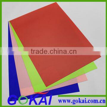 China professional manufacturer 700*1000mm pvc glossy rigid sheet