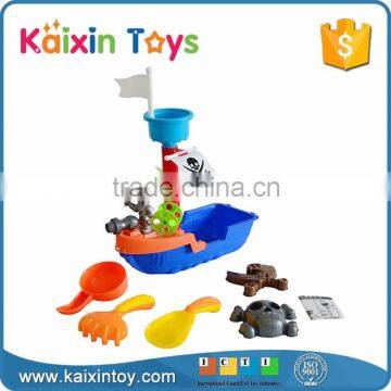 10256899 Pirate Design Colorful Plastic Happy Children Sand Toy