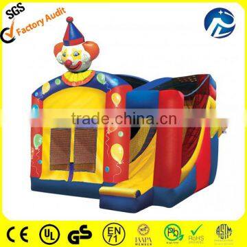 rental business cheap clown inflatable bouncer