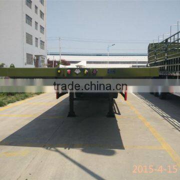 Shengrun Factory Best Price Tri-axle Flatbed Semi Trailer 40Tons Capacity for Sale photo-6
