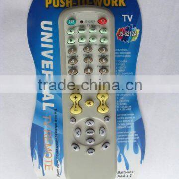 JS-6212A GOOD QUANTITY LCD TV UNIVERSAL REMOTE CONTROL