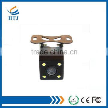 Mini Cubi IP67 Waterproof Adjustable Bracket Reversing Camera with 4 Ultra-bright Yellow LEDS