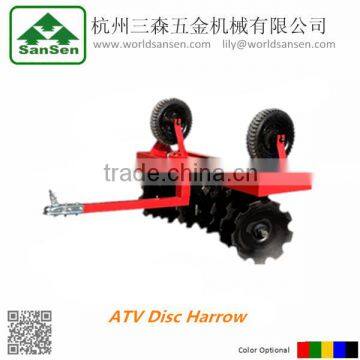 ATV Tow-behind Disk Harrow;pull behind disc cultivator