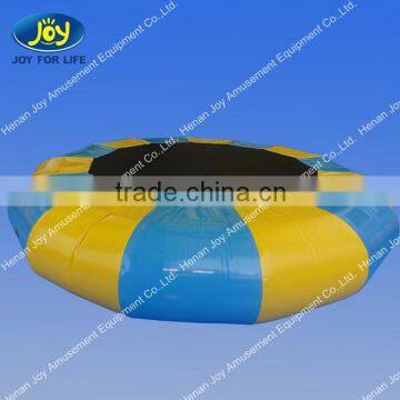 0.90mm PVC Tarpaulin Used Inflatable Water Trampoline, Air Bouncer Water Games