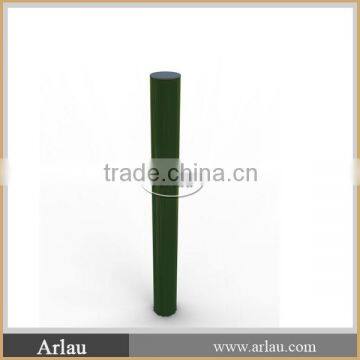 exterior fixed metal garden bollard