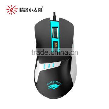 USB Wired Optical Computer Gaming Mouse 2400 DPI Game Mouse Mice With LED Light Luminous For Desktop Laptop