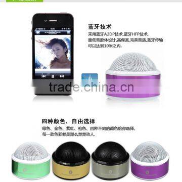 2016 Hot Portable Mini Speaker With Round Shape, Popular Metal Bluetooth Speaker With FCC Certificate,wireless Speaker photo-6