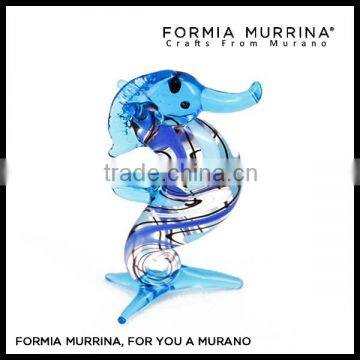 Antique Murano Glass Animals Handblown Glass Seahorse Figurines