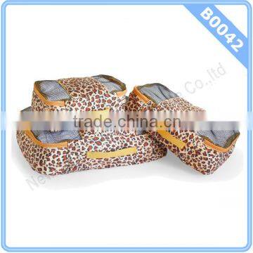 Printed Fabric Travel Packing Mesh Bag