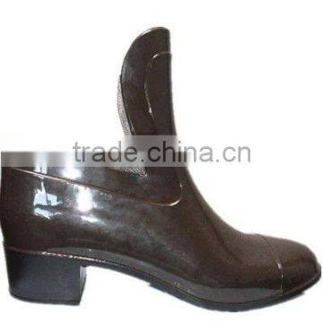 2011New style PVC Meet help surface wellies,horse boots,High heel rain boots,Wellington boots,Snow boots