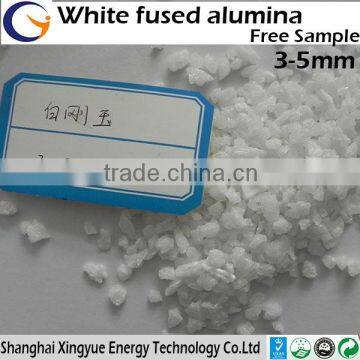 Best selling white corundum/white fused alumina/natural corundum powder in high purity with low price