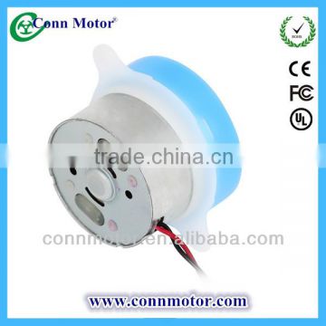 RoHS Compliant Small Flat Plastic Gear DC Electric Motor with Lead Wire