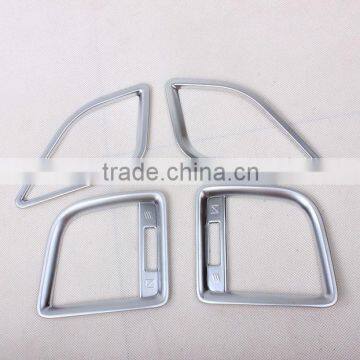 ABS Chrome 4 Pcs Inner Air-Condition Vent Outlet Cover Trim For CX-5 2012 Accessories