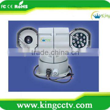 IR Onvif 2.2 car surveillance DC12V 2M PTZ camera