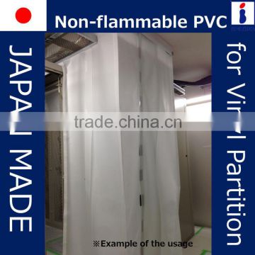 Reliable and Fireproof fire resistance PVC with non-flammable made in Japan