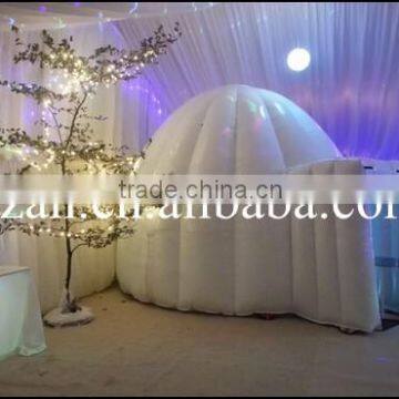 Igloo Inflatable Photo Booth for all winter ice themed weddings