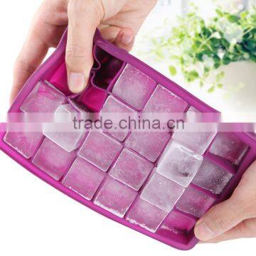 24 Holes Silicone Ice Cube Tray Maker photo-4