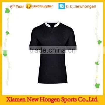 wholesale OEM team set cheap blank black rugby jerseys