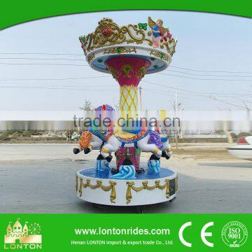 Small Investment Big Profit Outdoor Child Carousel Horse Park Amusement Ride