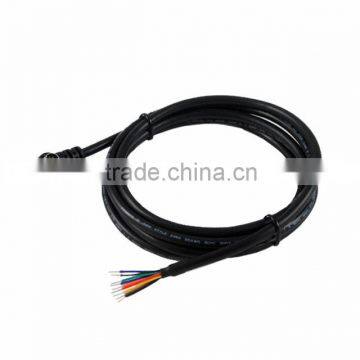 CABLE ASSY MINI DIN MALE R/A 8POS