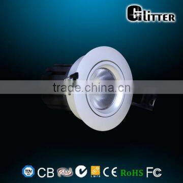 V0 Fire-proof 10W COB LED light downlight ( Thermal conductivity: 2.6 , Sharp COB1215 : CRI85 )