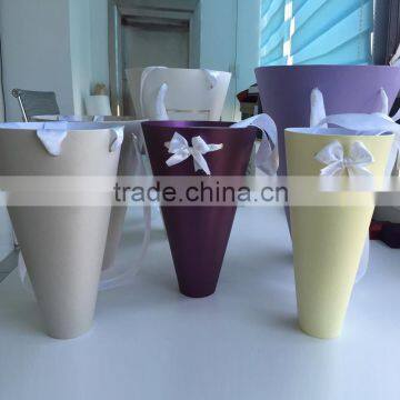 High Quality Round Cylinder Paper Box for Flower photo-5