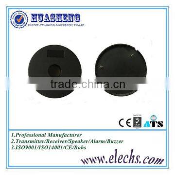 China huasheng black round piezoelectric ceramic buzzer