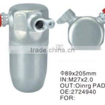 Car Accessories Auto AC Receiving Drier Aluminum Drying Bottle Accumulator Auto AC Parts OEM MD71048