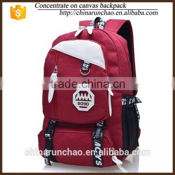 8168 Eco-friendly Backpack pu Leather Canvas Fancy Fashionable Laptop Tote Bags Custom Sports Hinking Tactical Backpack