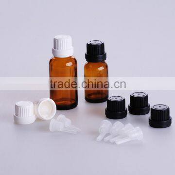 18mm plastic cap with insert for dropper bottle