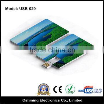 OEM print logo otg card usb flash drive business card usb stick for mobile phone 8gb 16gb 32gb pen drive (USB-029)