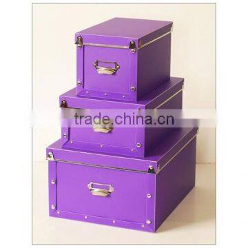 PP Storage Box, Made of High-quality PP, Light purple