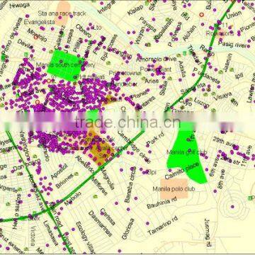 Philippines Digital Mapinfo Map esri shp format map