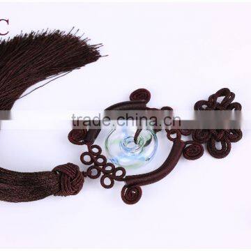 Empty Glass Air Freshener Hanging Car Perfume Diffuser Bottle photo-6