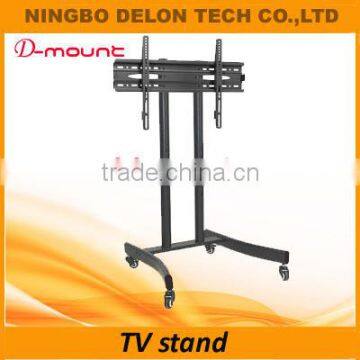 65 inch Adjustable movable 50kg wheel with lock led lcd tv stand