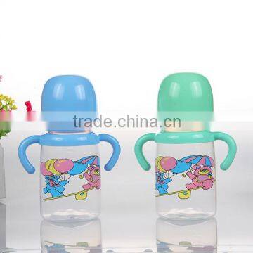 Customized Packing and Logo 90z Square Baby Bottle 2015 Hot Selling Baby Feeder Bottle photo-2
