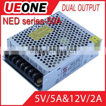 High-value D-50A 5v 12v dual output switching power suply