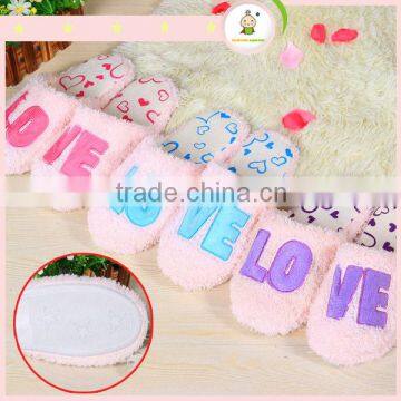 Hot selling lovely girl fashion design indoor shoes slippers