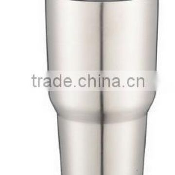 High quality BPA free double wall vacuul 30oz stainless steel tumbler with Lid