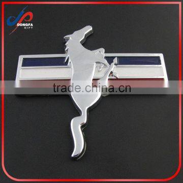 China factory supply custom metal car badge emblem 2016