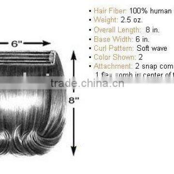 Synthetic Hair Bangs-Hair Fringes No125