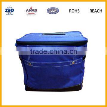 Fashion Large Capacity Insulated 600D Food Delivery Cooler Thermal Bag for Travel, Picnic, Working, School