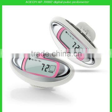 3D heart rate pedometer