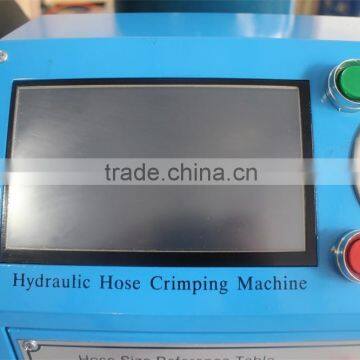 CE CNC 1/8"~2" 4SP Hydraulic Hose Crimping Machine /finn-power Crimping Machine With Workbench and Quick Change Tool photo-4