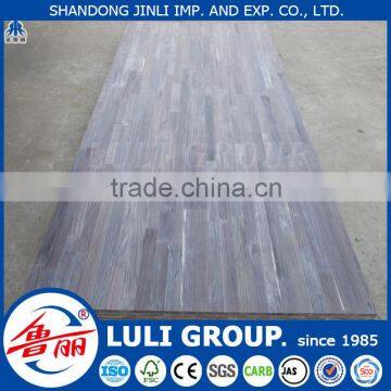 4'*8' LULIGROUP AA grade walnut finger jointed laminate board for decoration