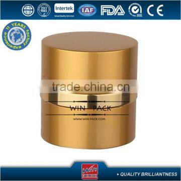 15g Set Series Aluminum Lotion Jar With Shiny Gold Color Rim,top Quality Materials Jar photo-2