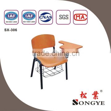 Wooden Sketching Chair,Chair with writing pad,Student Chair,School Furniture